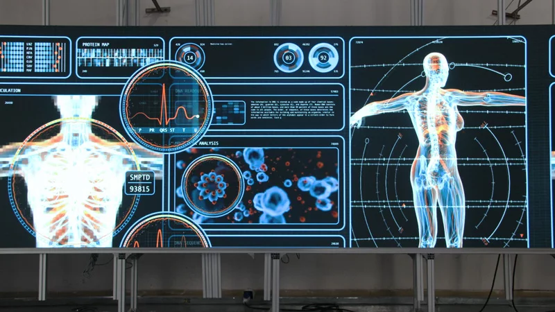 작은 픽셀, Led, 디스플레이, OneDisplay, 실내