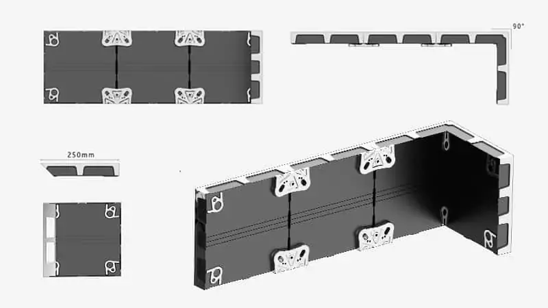 Interni, Manutenzione frontale, Led, Schermo