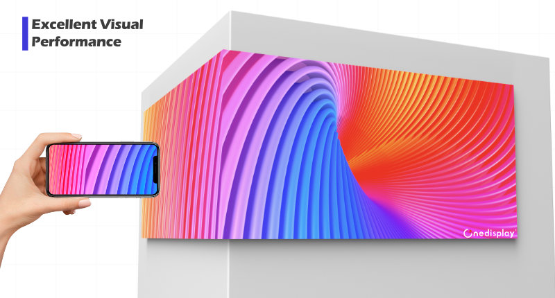 indoor front maintenance ultra thin led screen