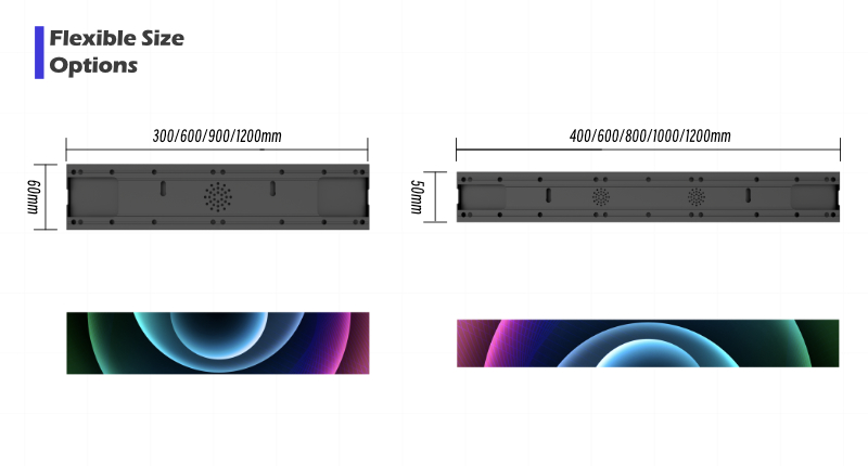 shelf billboard led screen