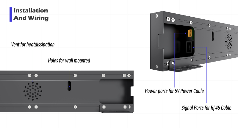 shelf billboard led screen