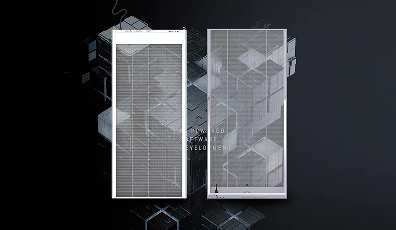 Transparent,LED,Poster,screen,onedisplay