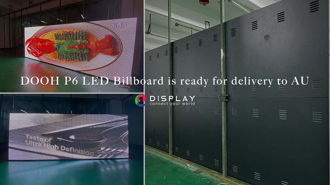 DOOH P6 LED-reclamebord