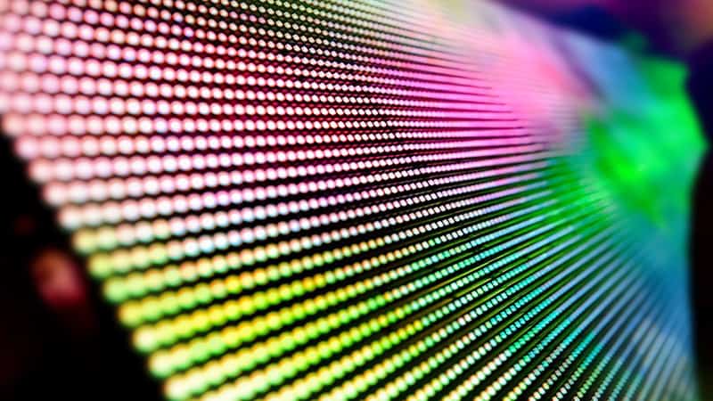 hoe het moiré-effect op een led-display te elimineren