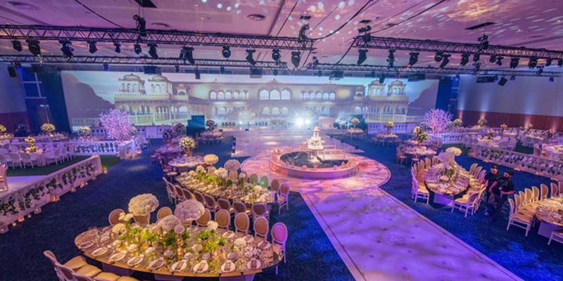 結婚式の LED ディスプレイ 4