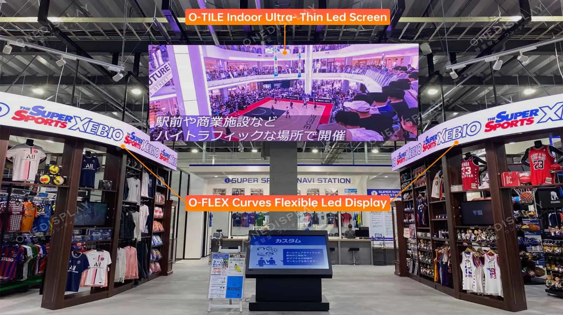 led screen hotspot onedisplay