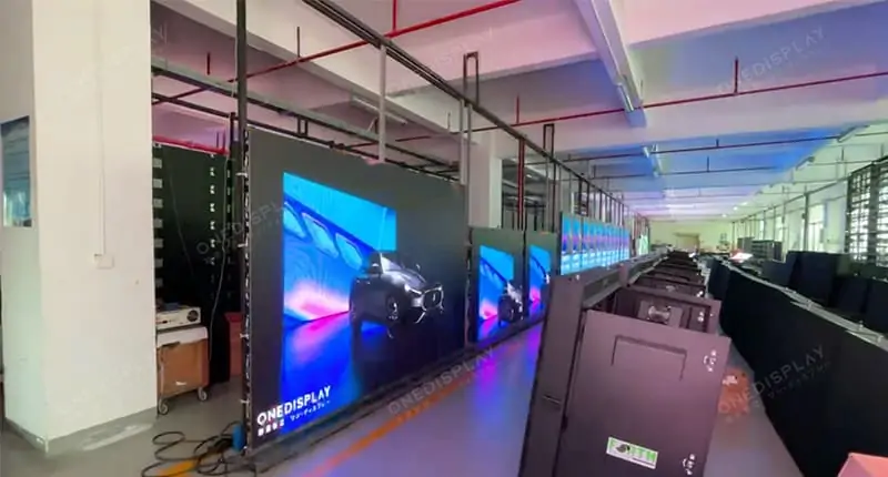 200m² o tile ultra thin led screens