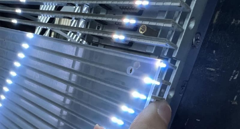 Écran LED transparent personnalisé de 66 m²5