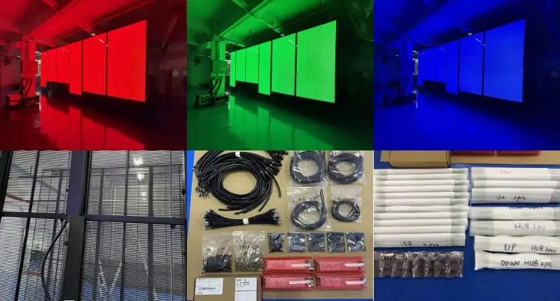 16.2m2 p2.6 5.95 transparent led display