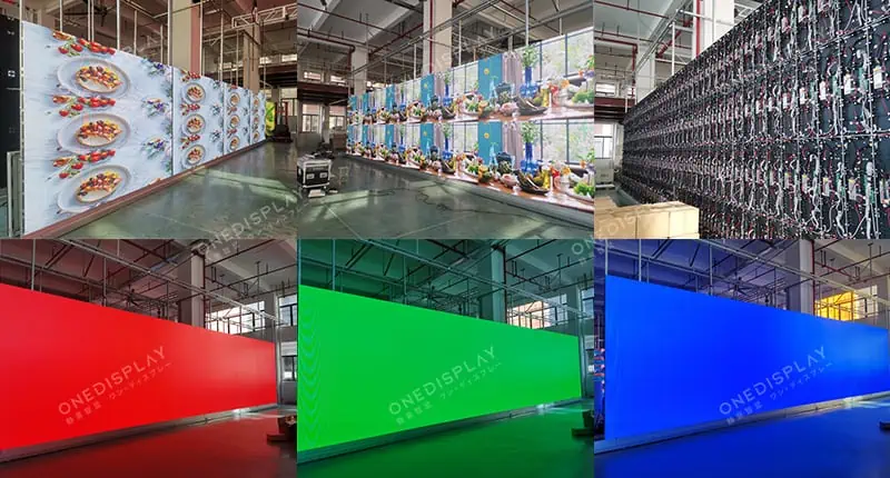 Display LED p2.6 de 200 m² enviado para os EUA