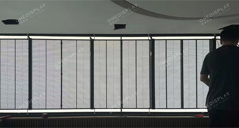 Installation Ihres transparenten LED-Bildschirms2