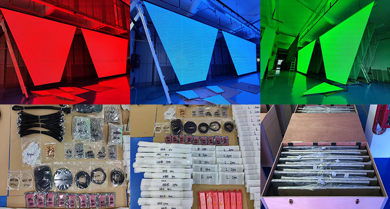 87 m², p3,9, 7,8 mm, transparentes LED-Display1