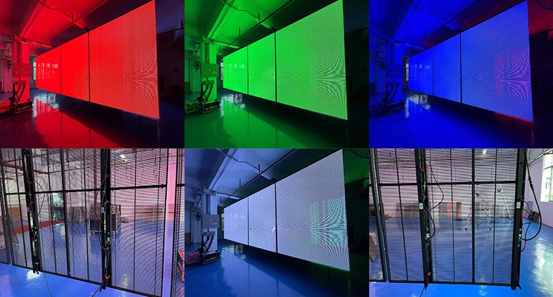 20.8m² p3.9 7.8 transparent led display ready to ship to japan