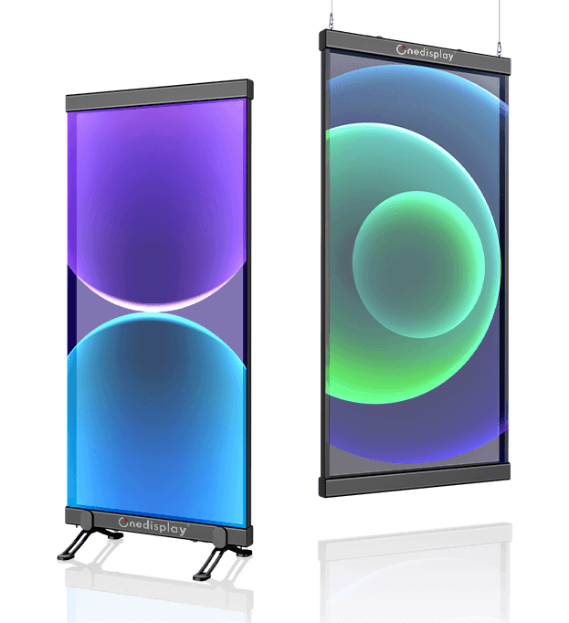 홀로그램 투명 LED 스크린 포스터