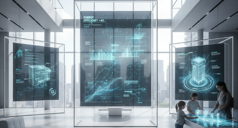 caractéristiques LED transparentes