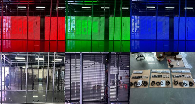 3㎡4㎡ p3.9 7.8 transparent led display to spain1