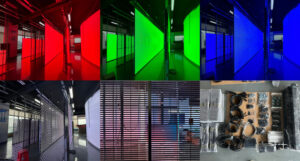 شاشة عرض LED شفافة بمساحة 38 مترًا مربعًا، من P2.8 إلى P5.6 ومن P3.9 إلى P3.9