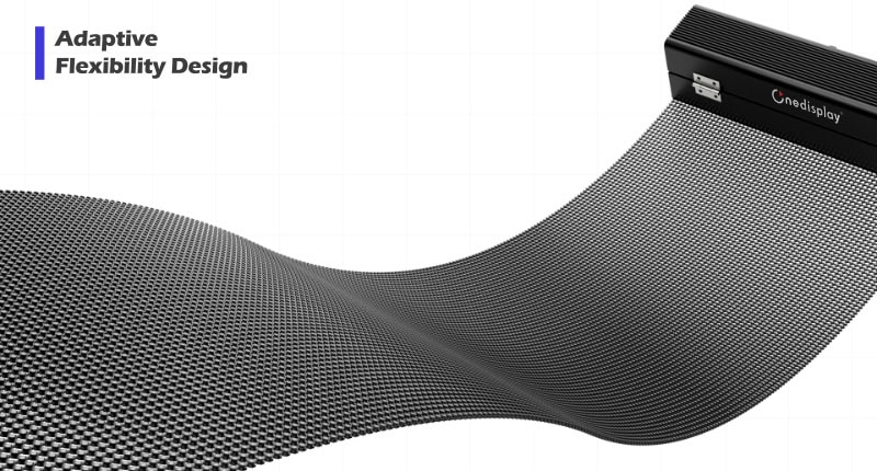 schermo led trasparente invisibile olografico