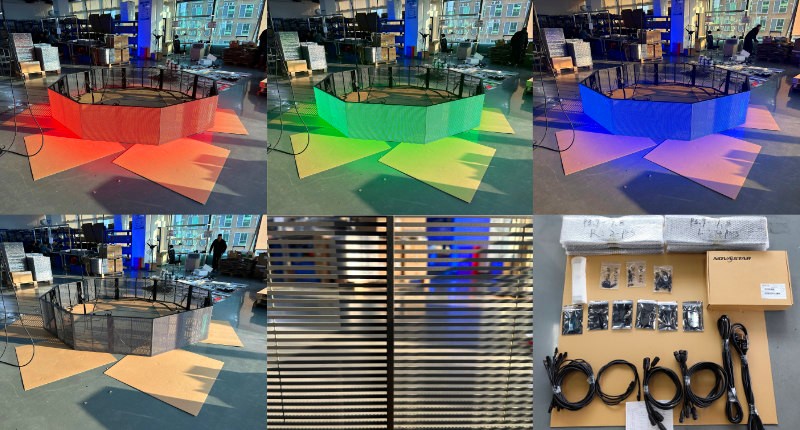 4.5m² p2.8 5.6 o clear transparent led display1