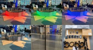 4.5 متر مربع، صفحة 2.8، 5.6، شاشة عرض LED شفافة وواضحة 1