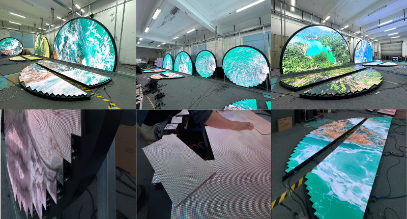 79.5m² P2.5 Indoor Round LED Display in Saudi Arabia
