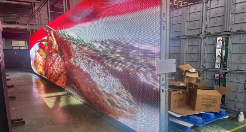 Germany 36 m² P10.4 Outdoor LED Display Project at Shopping Mall