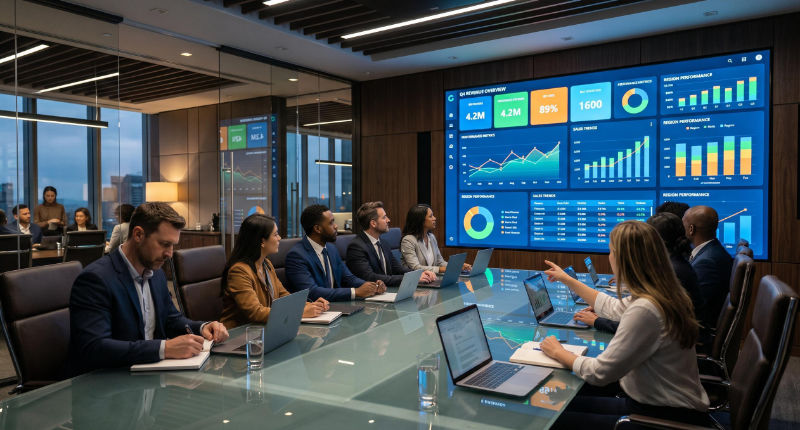 led cover boardroom