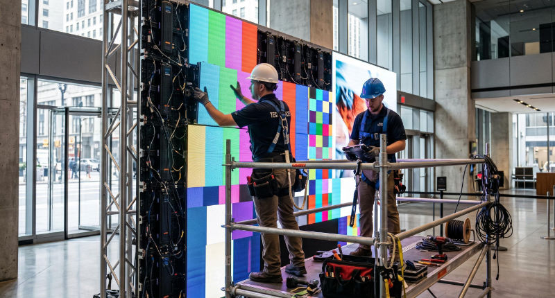 led installation