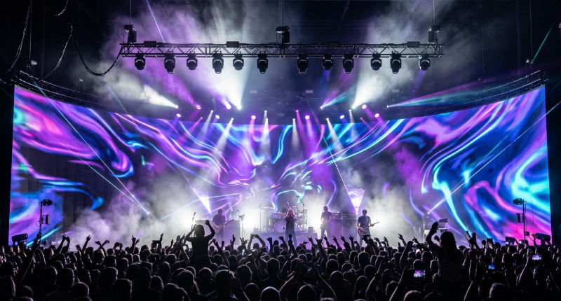 led rental concert