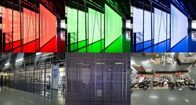 portugal 49.5㎡ p3.9 7.8 transparent led display at retail store1