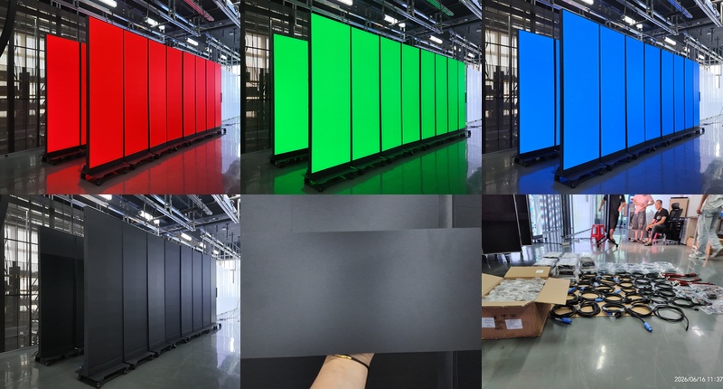 poland 19.66 m² p1.5 indoor led foldable advertising screen1