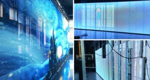 taiwan 79.59㎡ p3.9 7.8 indoor transparent led display2