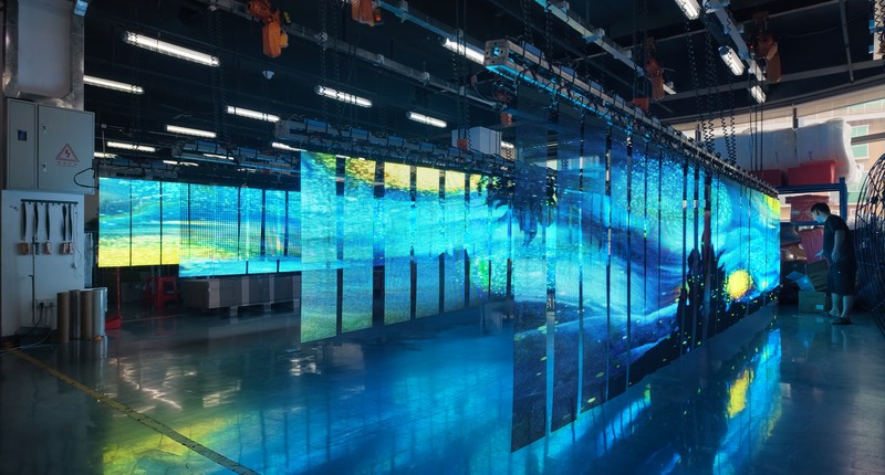 france 29.76m² p6.25 indoor led holographic display1
