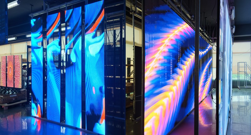 30m² p3.9 transparent led display2